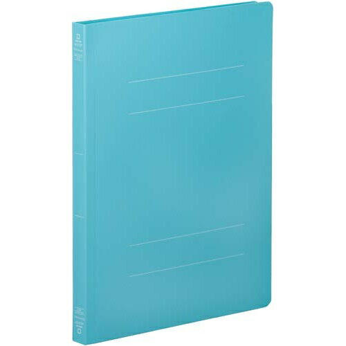 キングジム シンプリーズフラットファイル<PP> 水色 10冊入【取寄商品】
