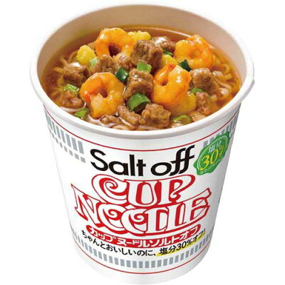 カウモール 日清食品 カップヌードル ソルトオフ 79g 12個入 画像2