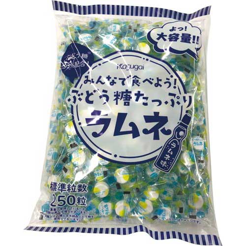 春日井製菓 みんなで食べよう！ぶどう糖たっぷりラムネ550gの商品画像