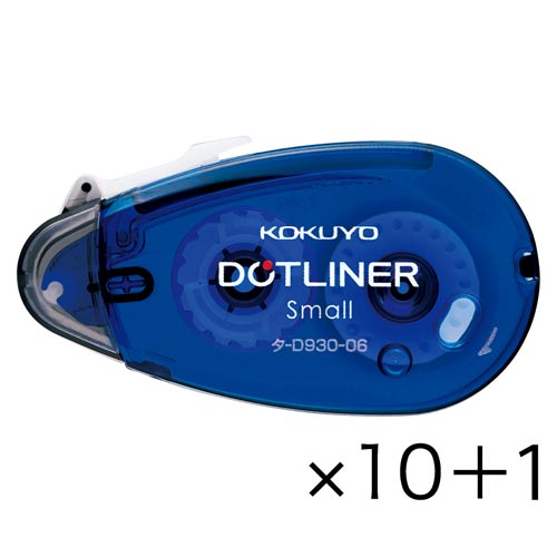 コクヨ ドットライナースモール青使い切り強粘×11