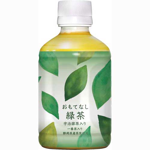 カウネット　「カウコレ」プレミアム おもてなし用緑茶宇治抹茶入り280ml48本