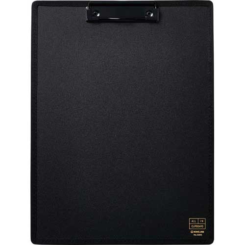 キングジム オ−ルインクリップボ−ド クロ