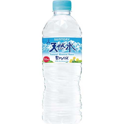 サントリーフーズ サントリー天然水　550ml　24本【1two】