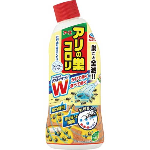 アース製薬 アリの巣コロリ　シャワータイプ　500ml×5