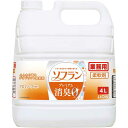 ライオン ソフランP消臭 アロマソープ 詰替4L×3