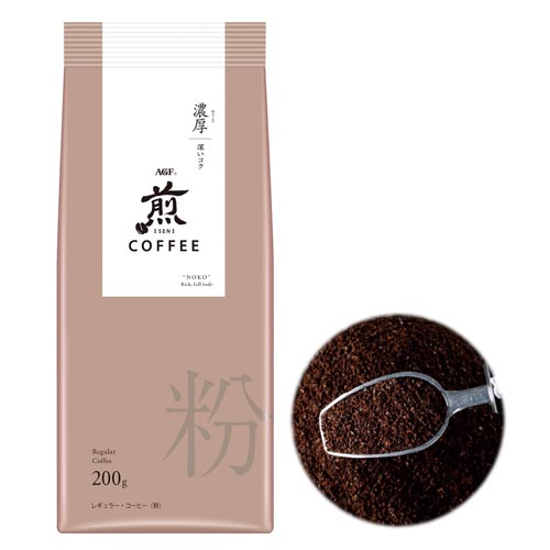 清らかな水に育まれた日本の味覚に寄り添う、繊細な珈琲。濃厚で深いコクは、やや深めの焙煎で、しっかりとしたコクと奥行きのある味わいが楽しめます。●ブランド／煎●フレーバー／濃厚　深いコク●賞味期限／商品の発送時点で、賞味期限まで残り130日以上の商品をお届けします。●単位／1袋（200g入）●メーカー品番／99870※高温、多湿を避けて保存してください。※都合により、パッケージ及び内容量、生産地などが予告なく変更される場合がございます。▼kaumall▼