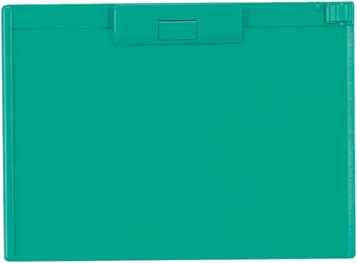 リヒトラブ クリップボードA4/S ミドリ【取寄商品】