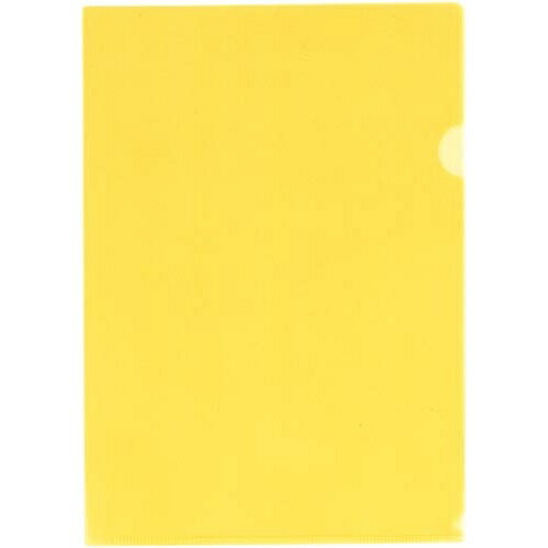 リヒトラブ クリヤーホルダー<100枚パック>イエロー【取寄商品】