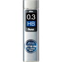 ぺんてる パック アイン替芯シュタイン0.3 HB×5【取寄商品】