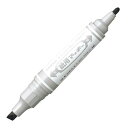 ゼブラ 紙用マッキー 太字・細字 グレー 10本【取寄商品】