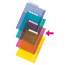 リヒトラブ カルテフォルダーA4 クリスタルピンク【取寄商品】