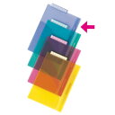 リヒトラブ カルテフォルダーA4 クリスタルブルー【取寄商品】