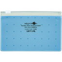 リヒトラブ AQUA DROPs クリヤーケースA8 青×5【取寄商品】
