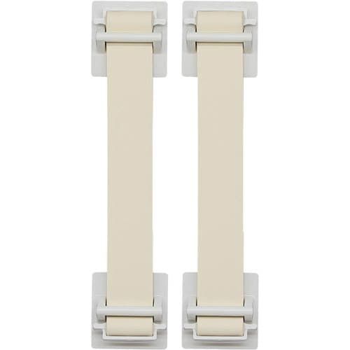 キングジム 防災 地震対策ゴムストッパ− 耐荷重160kg 白