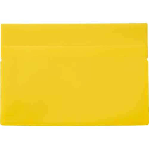 リヒトラブ ワンタッチホルダー　A4ワイド　黄【取寄商品】