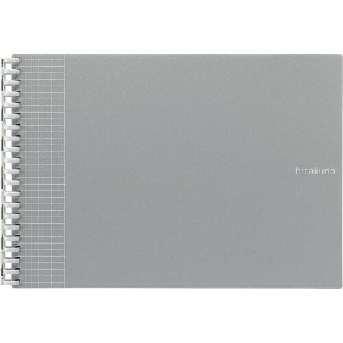 リヒトラブ hirakuno セミB5E 21穴 シルバー【取寄商品】