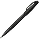 ぺんてる 水性サインペン 黒 100本入