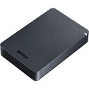 バッファロー 耐衝撃ポータブルHDDブラック 2TB