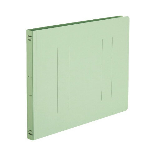 コクヨ iimo フラットファイル A4横 緑 10冊