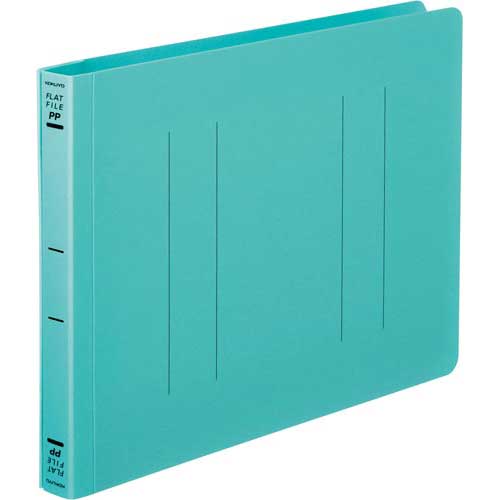 コクヨ フラットファイル<PP> A5ヨコ 緑 10冊