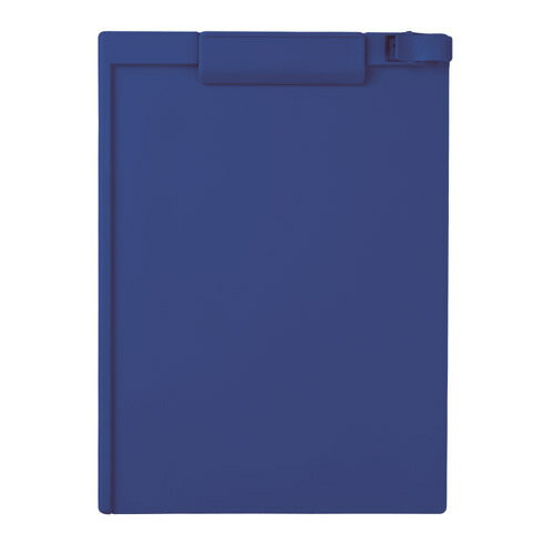 セキセイ クリップボード A4−E ネイビーブルー 縦×4