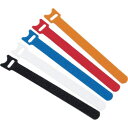 トラスコ中山 マジックバンド超薄型ストラップ15cm黒(5本入)