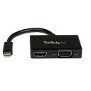 スターテック ミニディスプレイポート−VGA/HDMIアダプタ【取寄商品】