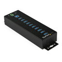 スターテック USB 3.0ハブ 10ポート 産業用 ESD保護【取寄商品】