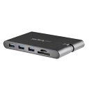 スターテック USB−Cマルチアダプタ HDMI/VGA【取寄商品】