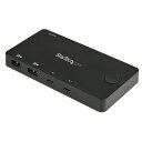 スターテック KVMスイッチ 2ポート HDMI 4K/60Hz【取寄商品】