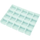 トラスコ中山 PPトレー 角 20マス 30×30【取寄商品】