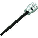 京都機械工具 ロングヘキサゴンビットソケット BT4−1/2L【取寄商品】