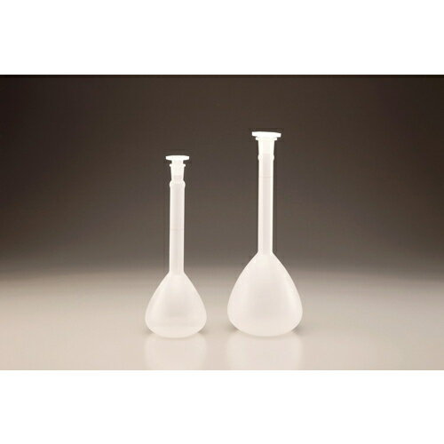 ニッコーハンセン メスフラスコ PP製 500ml【取寄商品】