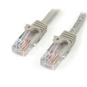 スターテック Cat5e LANケーブル 5m グレー【取寄商品】