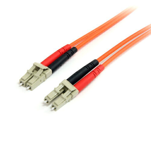 スターテック 光ファイバーケーブル　LC／LC　OM1　5m【取寄商品】