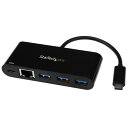 スターテック USB Type−Cハブ 3ポート LAN/PD【取寄商品】