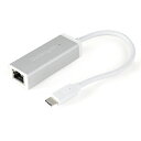 スターテック USB−C接続 ギガ有線LANアダプタ 銀【取寄商品】