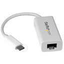 スターテック USB−C接続 ギガ有線LANアダプタ 白【取寄商品】