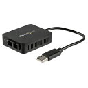 スターテック USB2.0 光ファイバ変換アダプタ SCコネクタ【取寄商品】