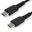 スターテック 超高耐久USB−C 2.0 ケーブル 2m 黒【取寄商品】