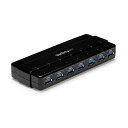 スターテック USB 3.0ハブ 7ポート バスパワー対応【取寄商品】