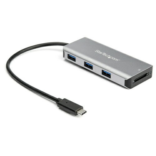 スターテック USB Type−Cハブ 3ポート SDリーダー【取寄商品】 スターテック USB Type−Cハブ 3ポート SDリーダー【取寄商品】