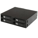 スターテック 2.5型HDD/SSDモバイルラック(4台用)【取寄商品】