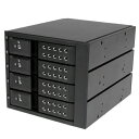 スターテック 3.5型SAS/HDDリムーバブルラック(4台用)【取寄商品】