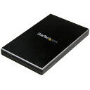 スターテック 2.5インチSSD/HDDケース USB3.1接続【取寄商品】