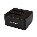 スターテック 2.5/3.5HDDスタンド 2ベイ USB3.0【取寄商品】