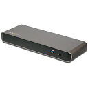 スターテック Thunderbolt 3接続ドック 4K2画面【取寄商品】