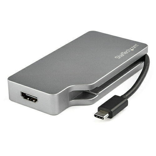 スターテック 4in1　USB−Cマルチポートアダプタ4K　SG【取寄商品】