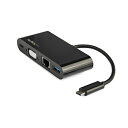 スターテック USB−Cマルチポートアダプタ VGA/PD【取寄商品】