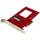 スターテック U.2 − PCIe変換アダプタ PCIe3.0【取寄商品】